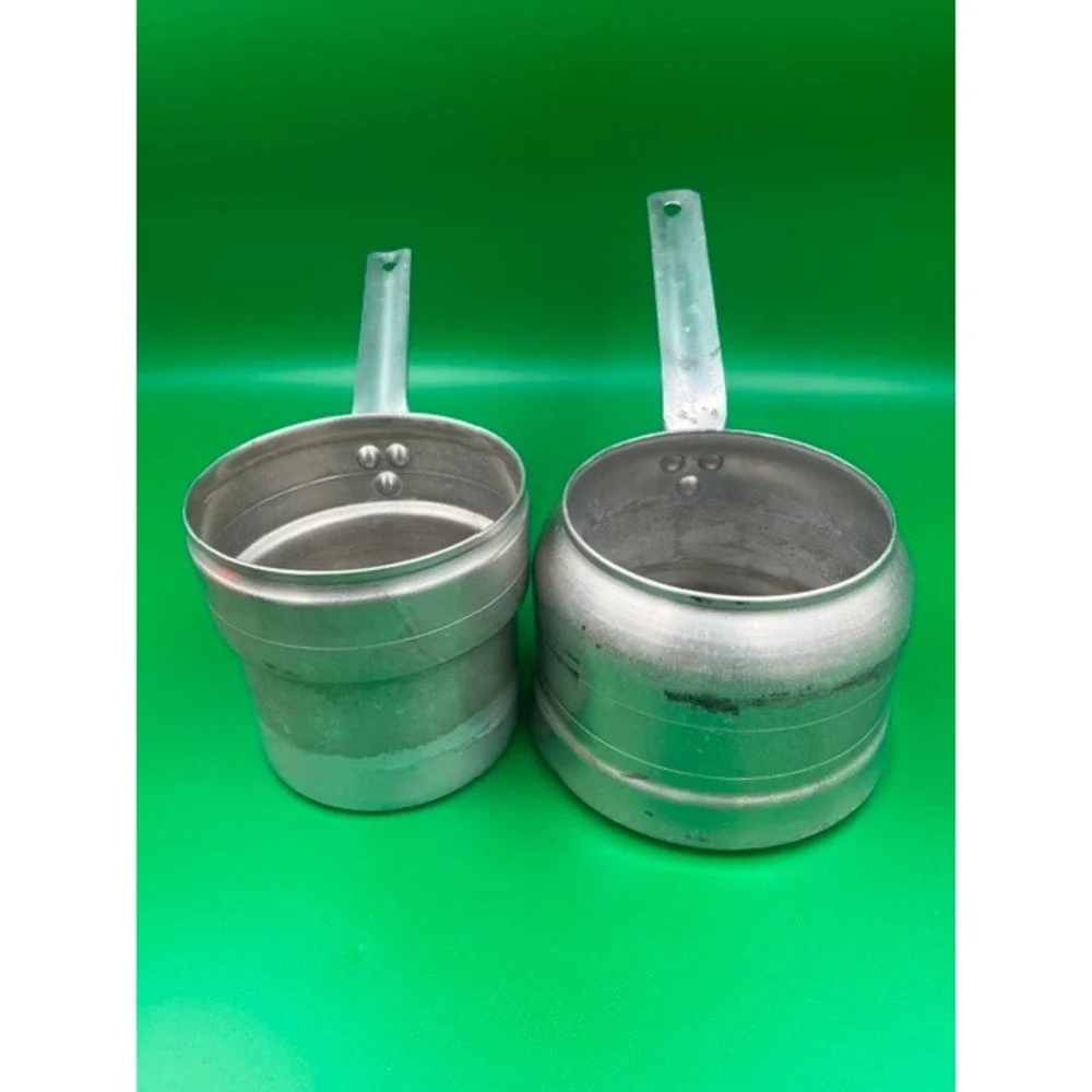 Vintage COMET Aluminum Double Boiler 2 Piece Set Popular Aluminum Made in USA
